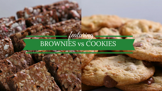 Brownies vs cookies