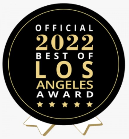 official 2022 best of LOS Angeles award badge